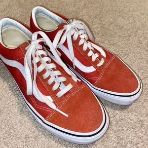 Burnt Orange Old School Vans